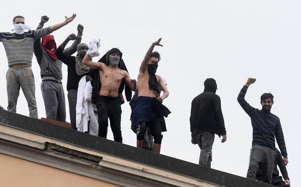 Prisão de San Vittore em Milão na Itália