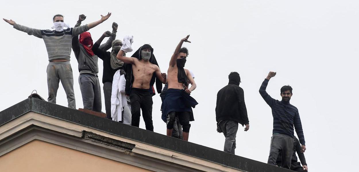 Prisão de San Vittore em Milão na Itália