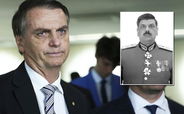 Jair Bolsonaro e general Amir Elias Abdalla Kurban