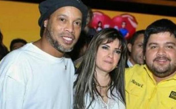 Ronaldinho Gaúcho e Dalia López