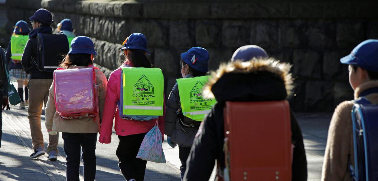 Estudantes japoneses