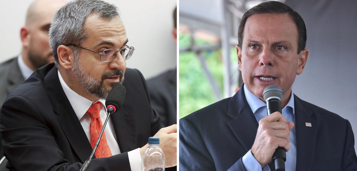 Abraham Weintraub e João Doria