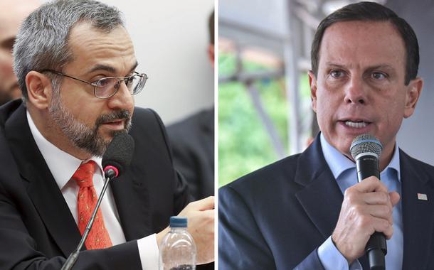 Abraham Weintraub e João Doria