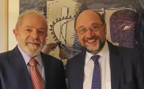 Lula e Martin Schulz