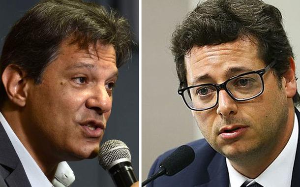 Fernando Haddad e Fábio Wajngarten