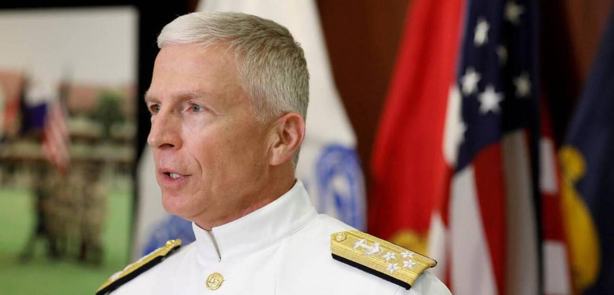 Almirante Craig S. Faller, chefe do Comando Sul dos EUA