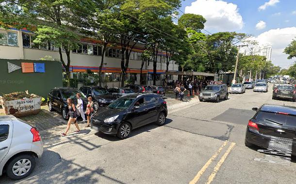 Fachada da escola Vera Cruz