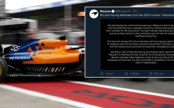 Por enquanto, a corrida deste domingo está confirmada