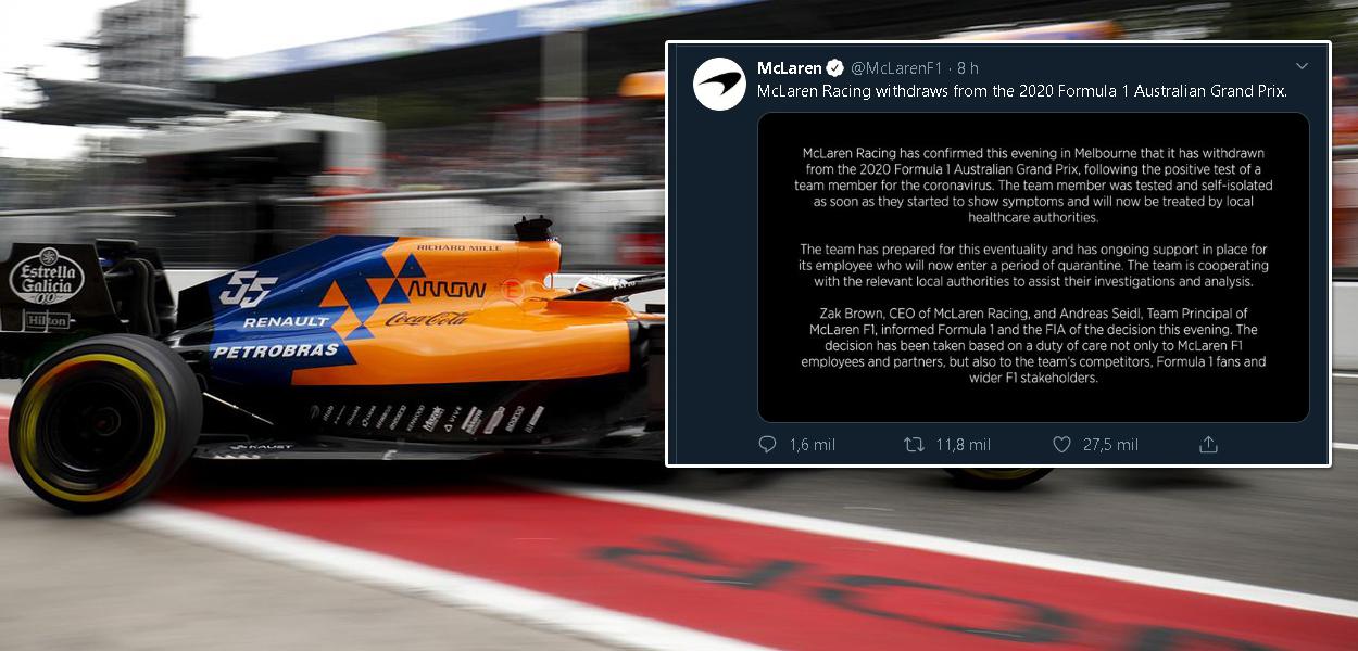 Por enquanto, a corrida deste domingo está confirmada