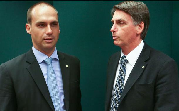 Eduardo e Jair Bolsonaro