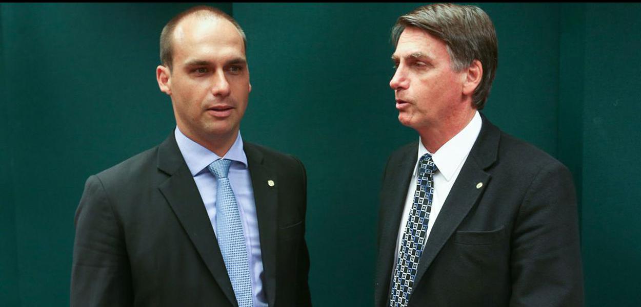 Eduardo e Jair Bolsonaro