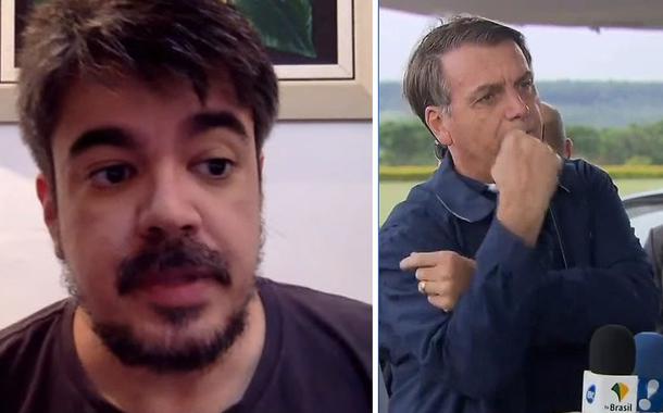Pablo Villaça e Jair Bolsonaro