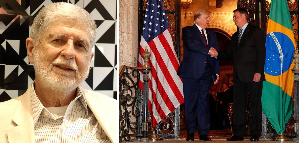 Celso Amorim, Donald Trump e Jair Bolsonaro