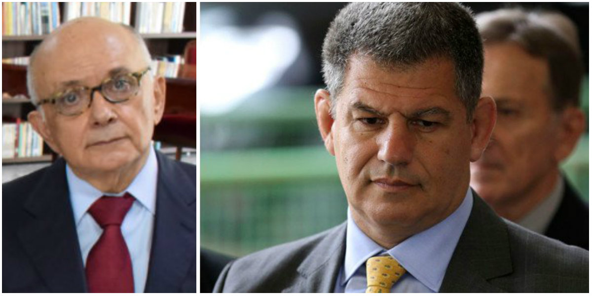 Advogado Sergio Bermudes e Gustavo Bebianno