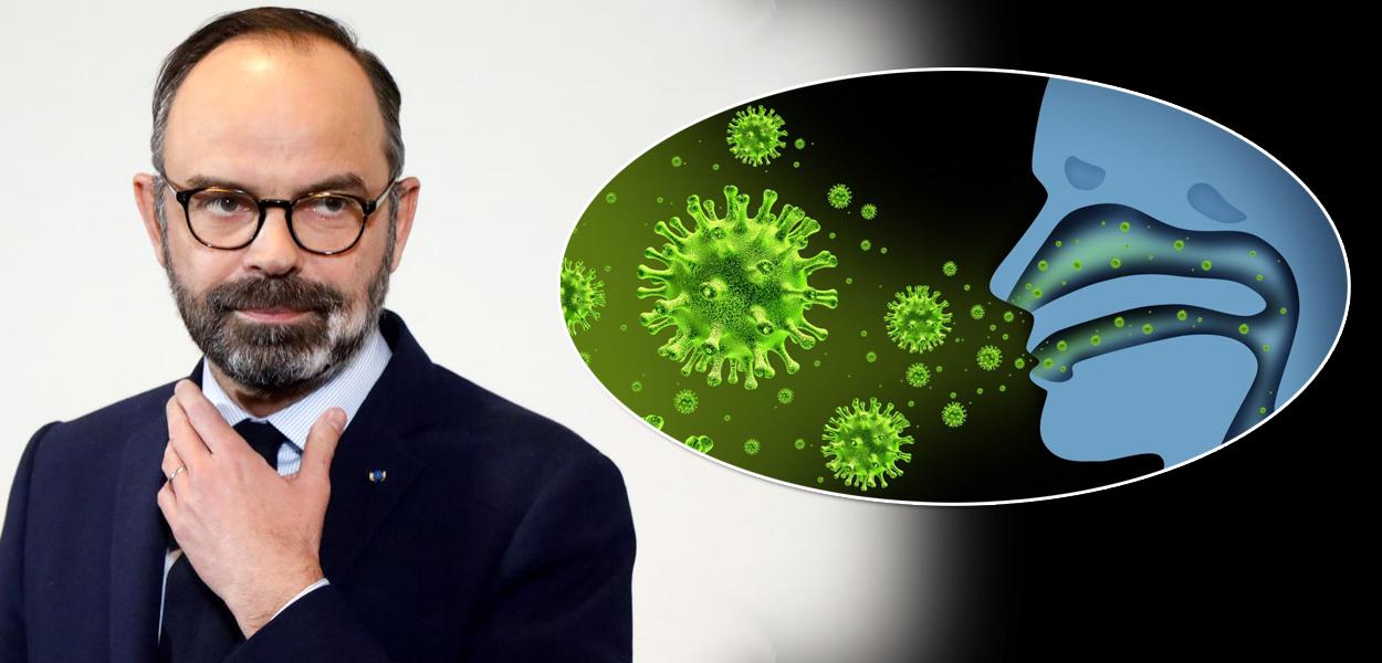 Primeiro-ministro francês, Édouard Philippe / coronavírus