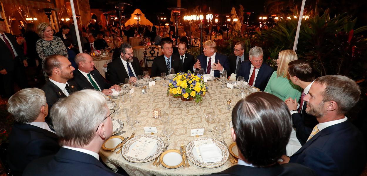 (Mar a Lago - Flórida, 07/03/2020) Presidente da República Jair Bolsonaro durante Jantar oferecido pelo Presidente dos Estados Unidos da América.Foto: Alan Santos/PR