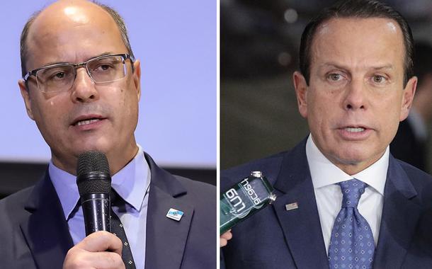 Wilson Witzel e João Doria