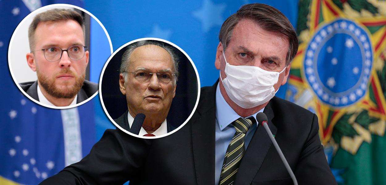 Vinicius Poit, Roberto Freire e Jair Bolsonaro