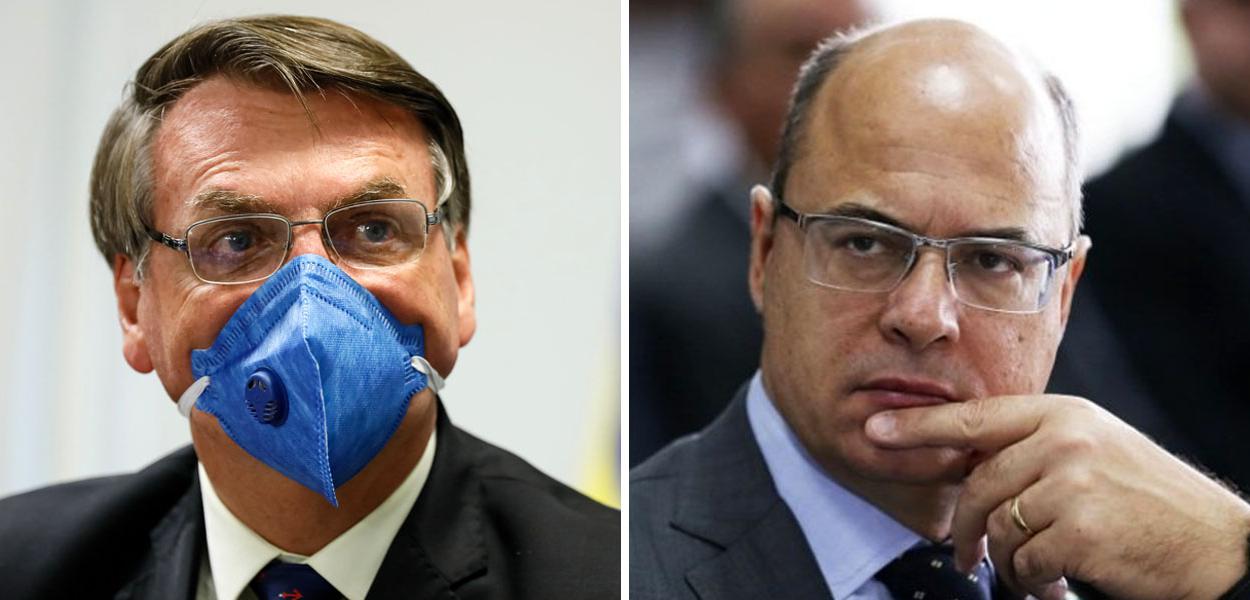 Jair Bolsonaro e Wilson Witzel