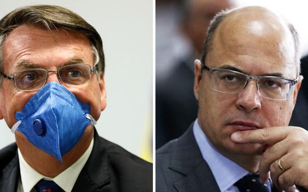 Jair Bolsonaro e Wilson Witzel