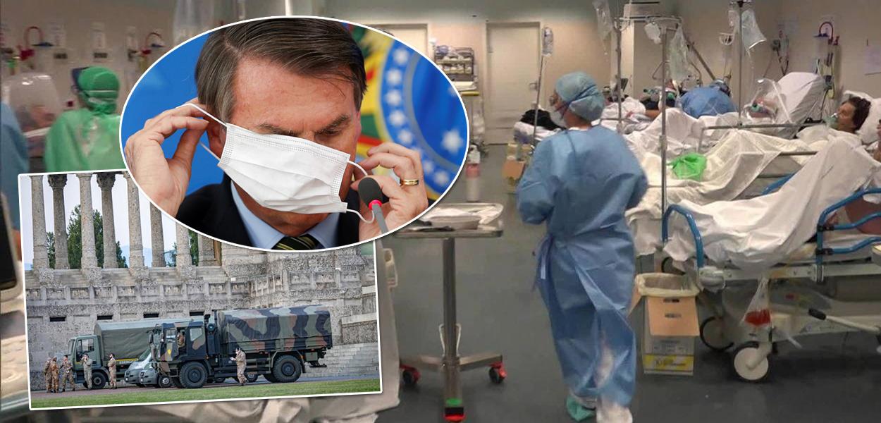 Médicos italianos desmentem Bolsonaro: não é uma gripe.