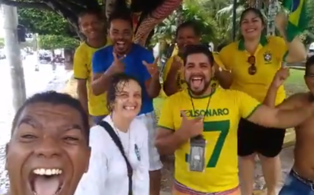 Apoiadores de Jair Bolsonaro