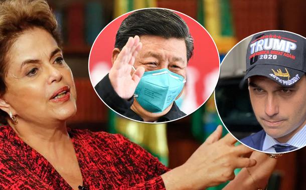 Dilma diz que Brasil deve desculpas à China por agressão de Eduardo Bolsonaro.
