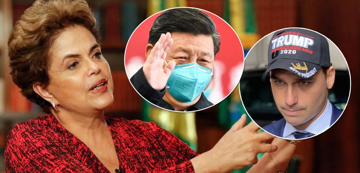 Dilma diz que Brasil deve desculpas à China por agressão de Eduardo Bolsonaro.
