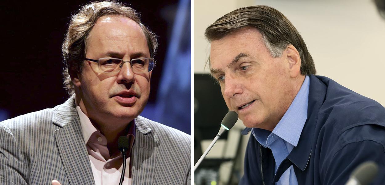 Eduardo Gianetti e Jair Bolsonaro