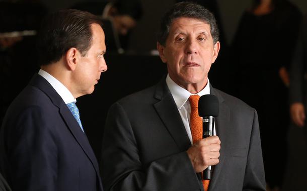 João Doria e David Uip