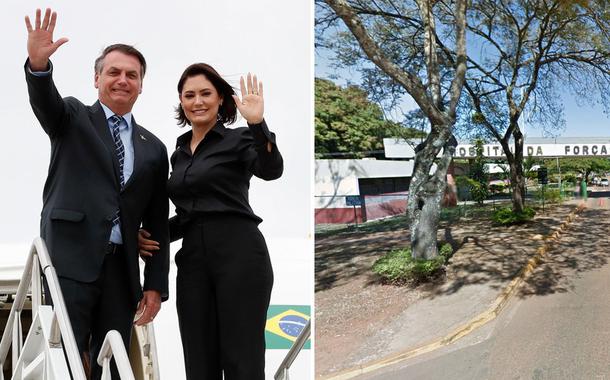 Jair Bolsonaro, Michelle Bolsonaro e o Hospital das Forças Armadas (HFA)