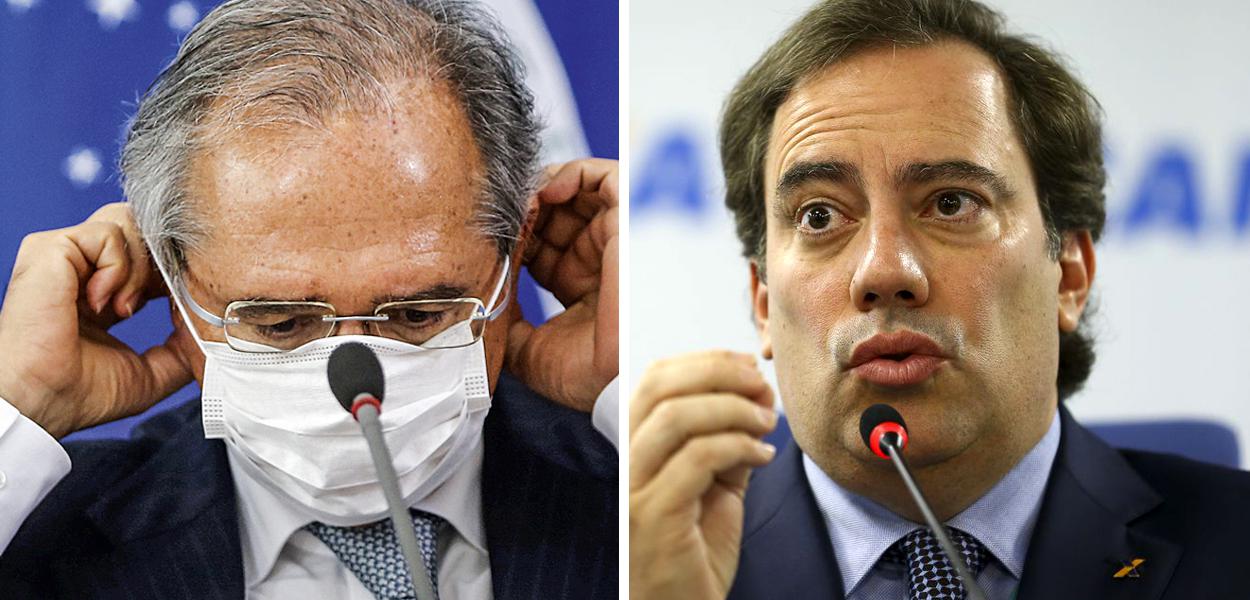Paulo Guedes e Pedro Duarte Guimarães