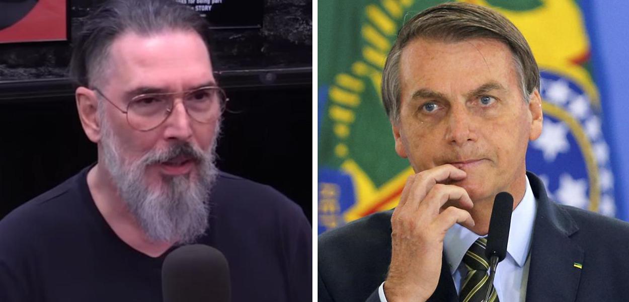 Lobão e Jair Bolsonaro