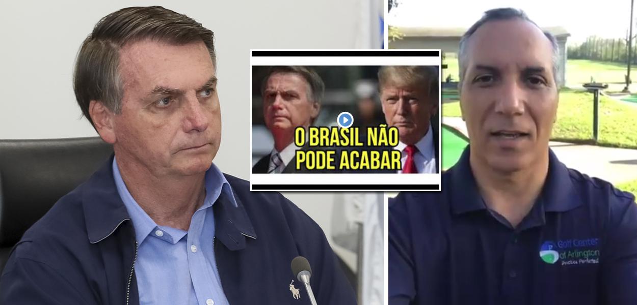 Jair Bolsonaro e Maurício Galetti