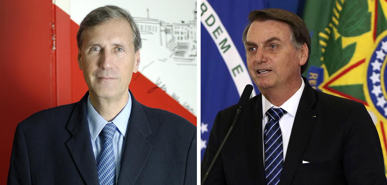 Jurista Pedro Dallari e Jair Bolsonaro
