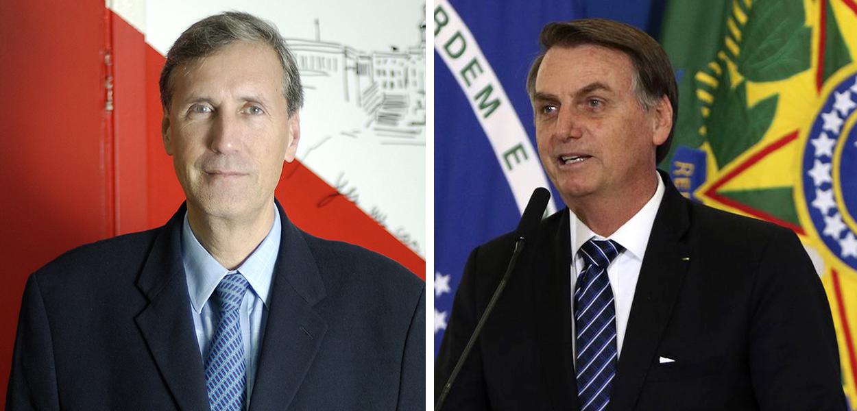 Jurista Pedro Dallari e Jair Bolsonaro