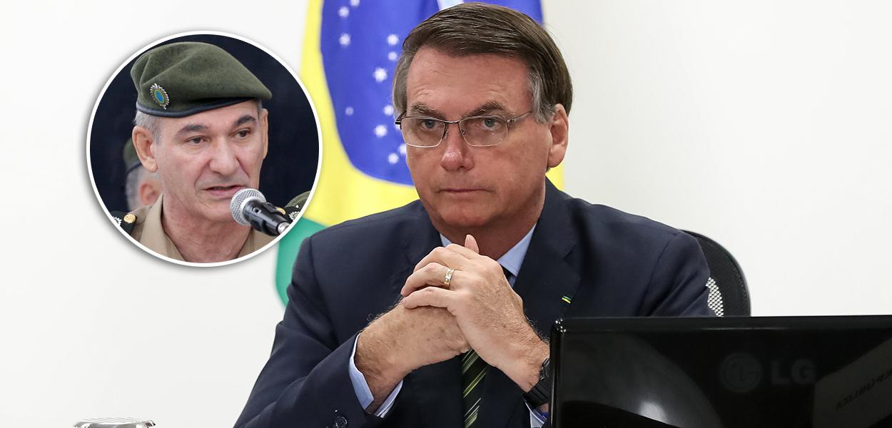 General Marcos Antonio Amaro dos Santos e Jair Bolsonaro