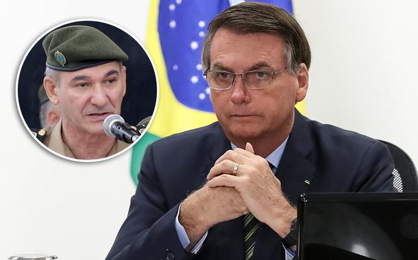 General Marcos Antonio Amaro dos Santos e Jair Bolsonaro