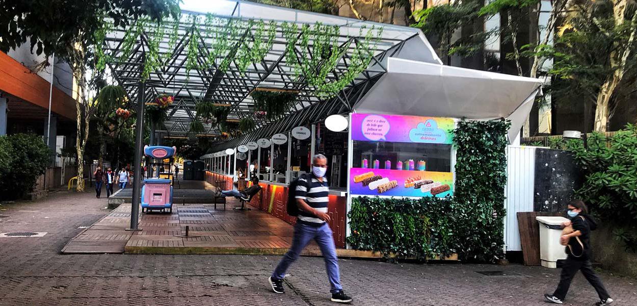 Quarentena em São Paulo em meio à crise do coronavírus