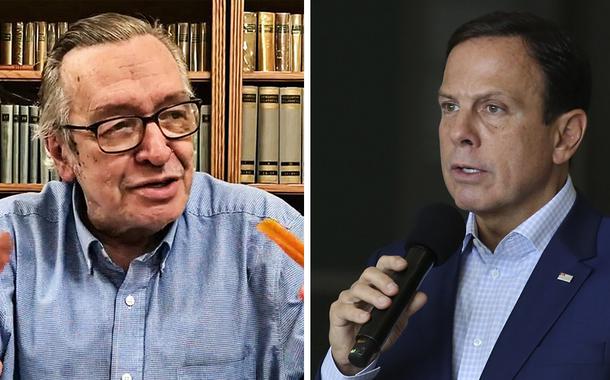 Olavo de Carvalho e João Doria