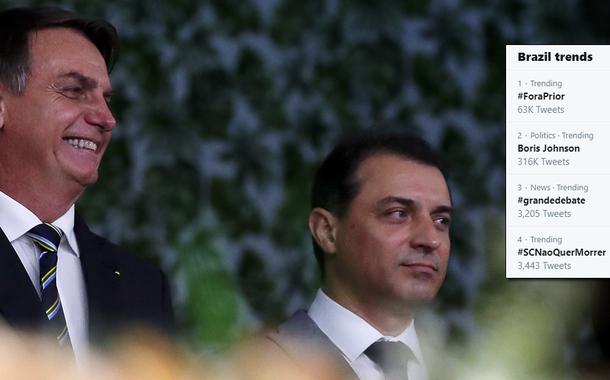 Jair Bolsonaro e o Governador Carlos Moisés