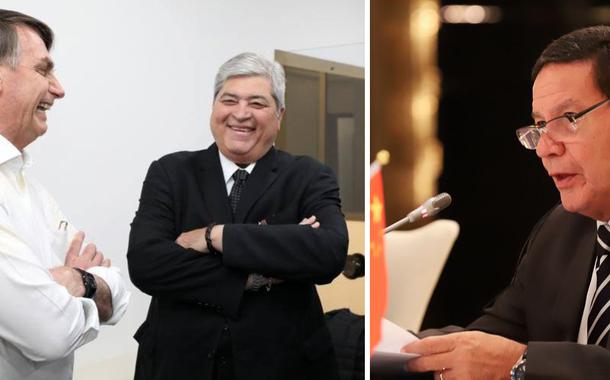 Jair Bolsonaro, Luiz Datena e Hamilton Mourão