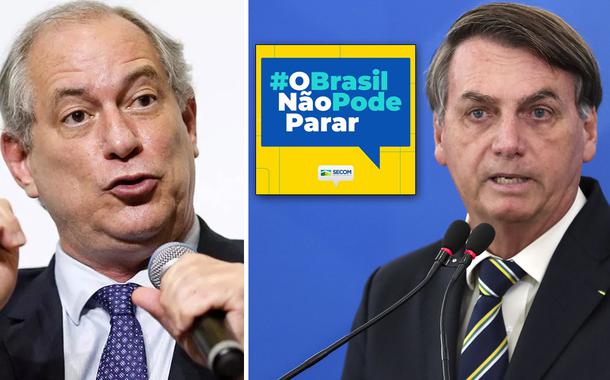 Ciro Gomes e Jair Bolsonaro