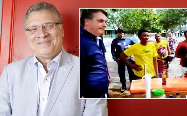 Jurista Eugênio Aragão e Jair Bolsonaro