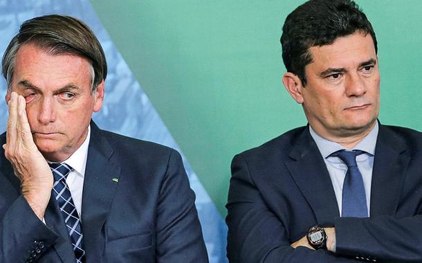 Jair Bolsonaro e Sérgio Moro