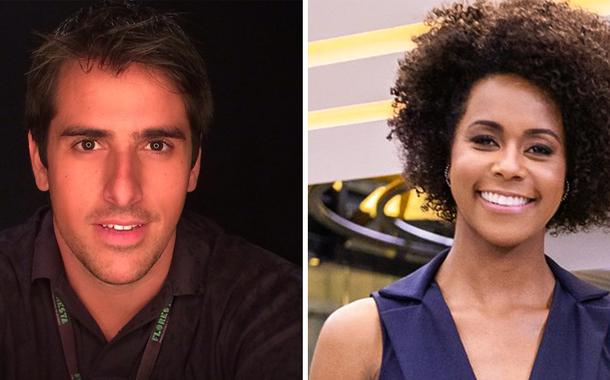 Rodigo Branco e Maju Coutinho