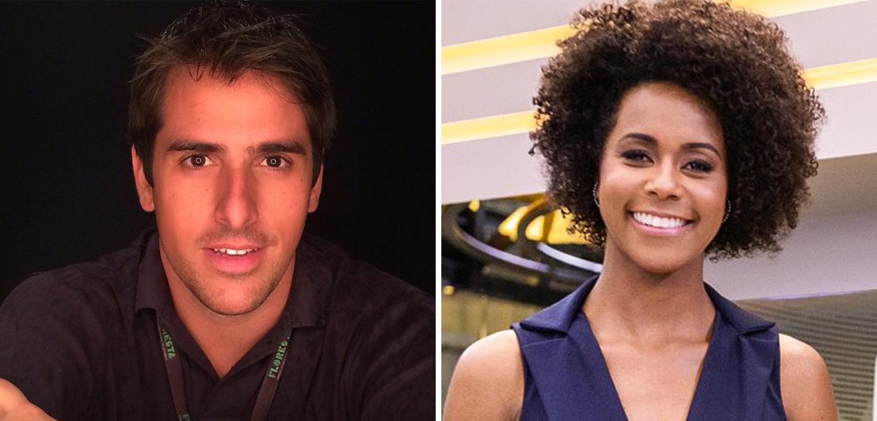Rodigo Branco e Maju Coutinho