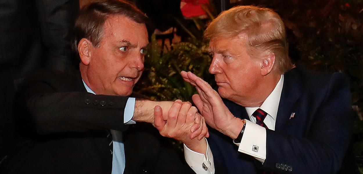 Jair Bolsonaro e Donald Trump