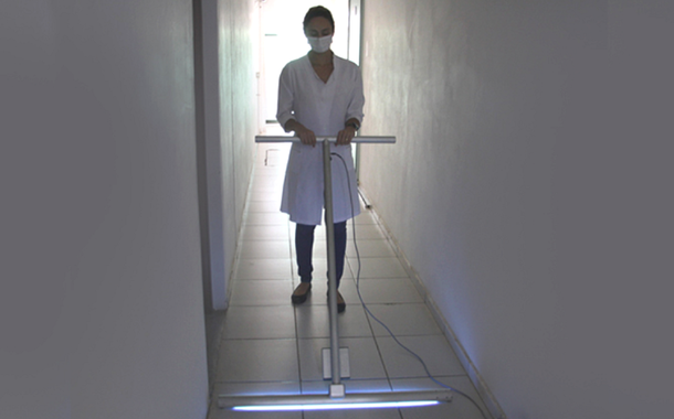 Rodo com radiação ultravioleta desenvolvido na USP