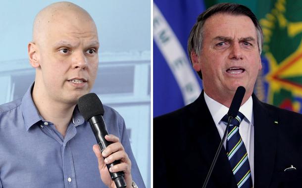 Bruno Covas e Jair Bolsonaro